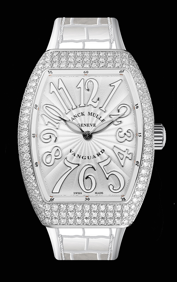 Vanguard Lady白K金鑽錶